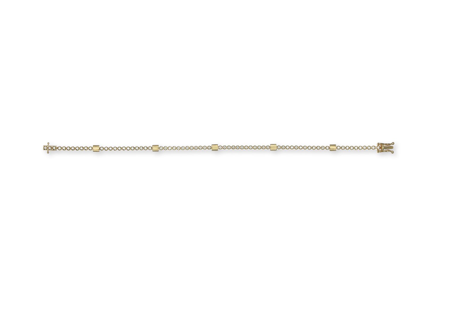 SAL Daily Bracelet 18K Yellow Gold/Lab-Grown