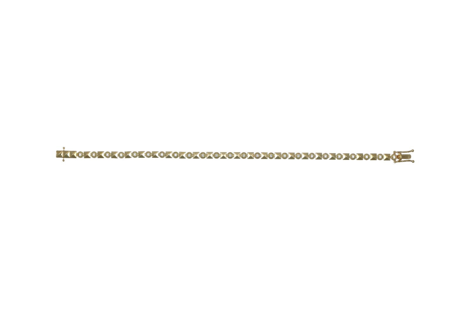 SAL Daily Bracelet 18K Yellow Gold/Lab-Grown