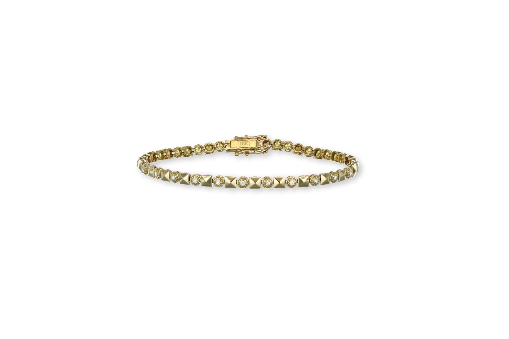SAL Daily Bracelet 18K Yellow Gold/Lab-Grown