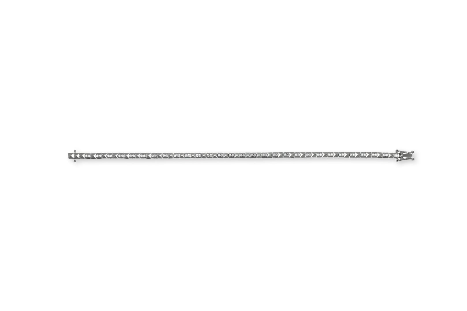 SAL Daily Bracelet 18K White Gold/Lab-Grown Diamond