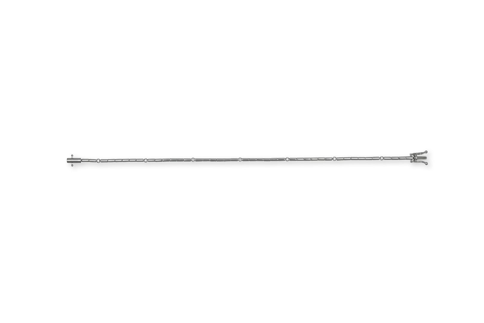 SAL Daily Bracelet 18K White Gold/Lab-Grown