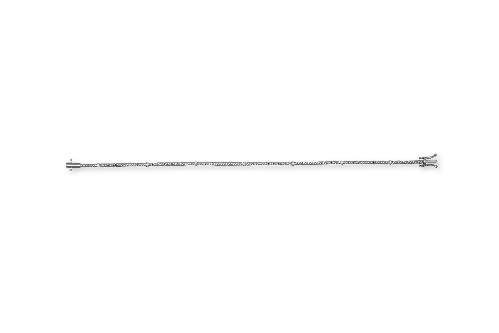 SAL Daily Bracelet 18K White Gold/Lab-Grown