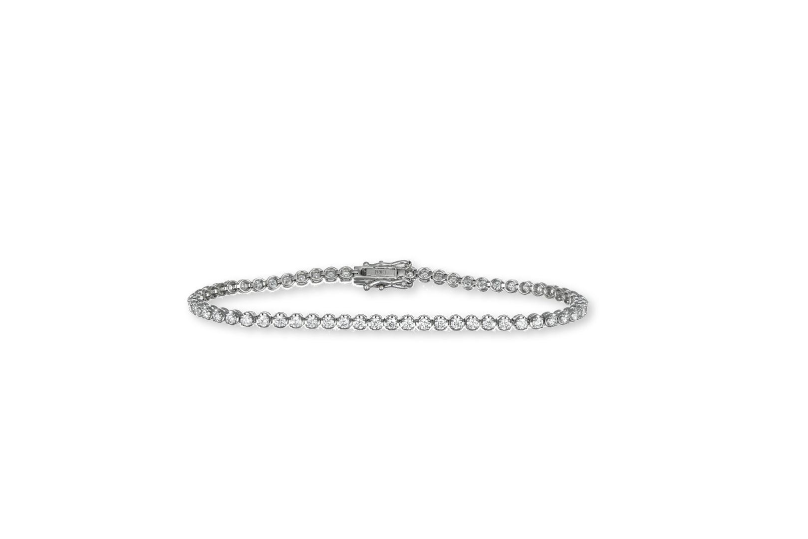 SAL Daily Bracelet 18K White Gold/Lab-Grown