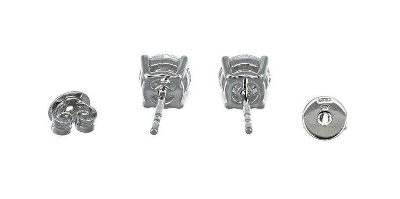 2.02ct (1.01ct Each) Lab-Grown Stud Earrings