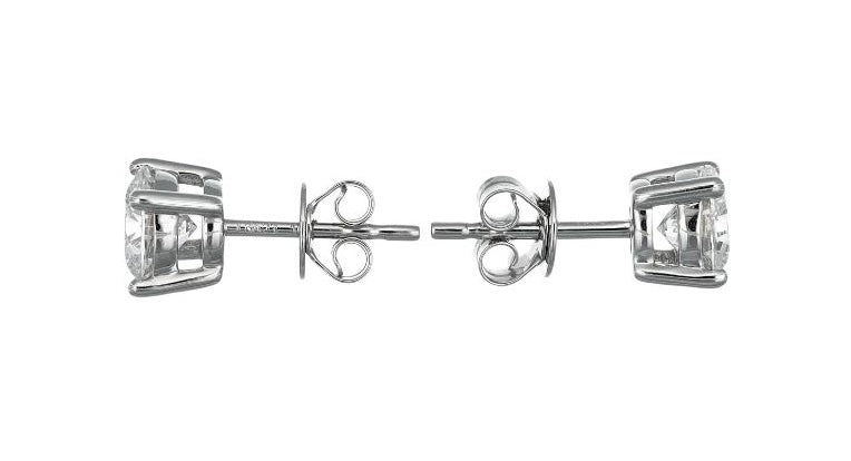 2.02ct (1.01ct Each) Lab-Grown Stud Earrings