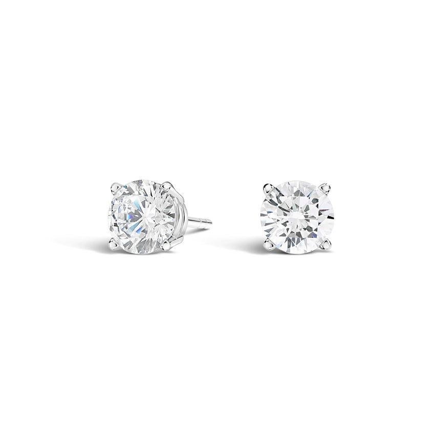 3.00ct (1.50ct Each) Lab-Grown Stud Earrings