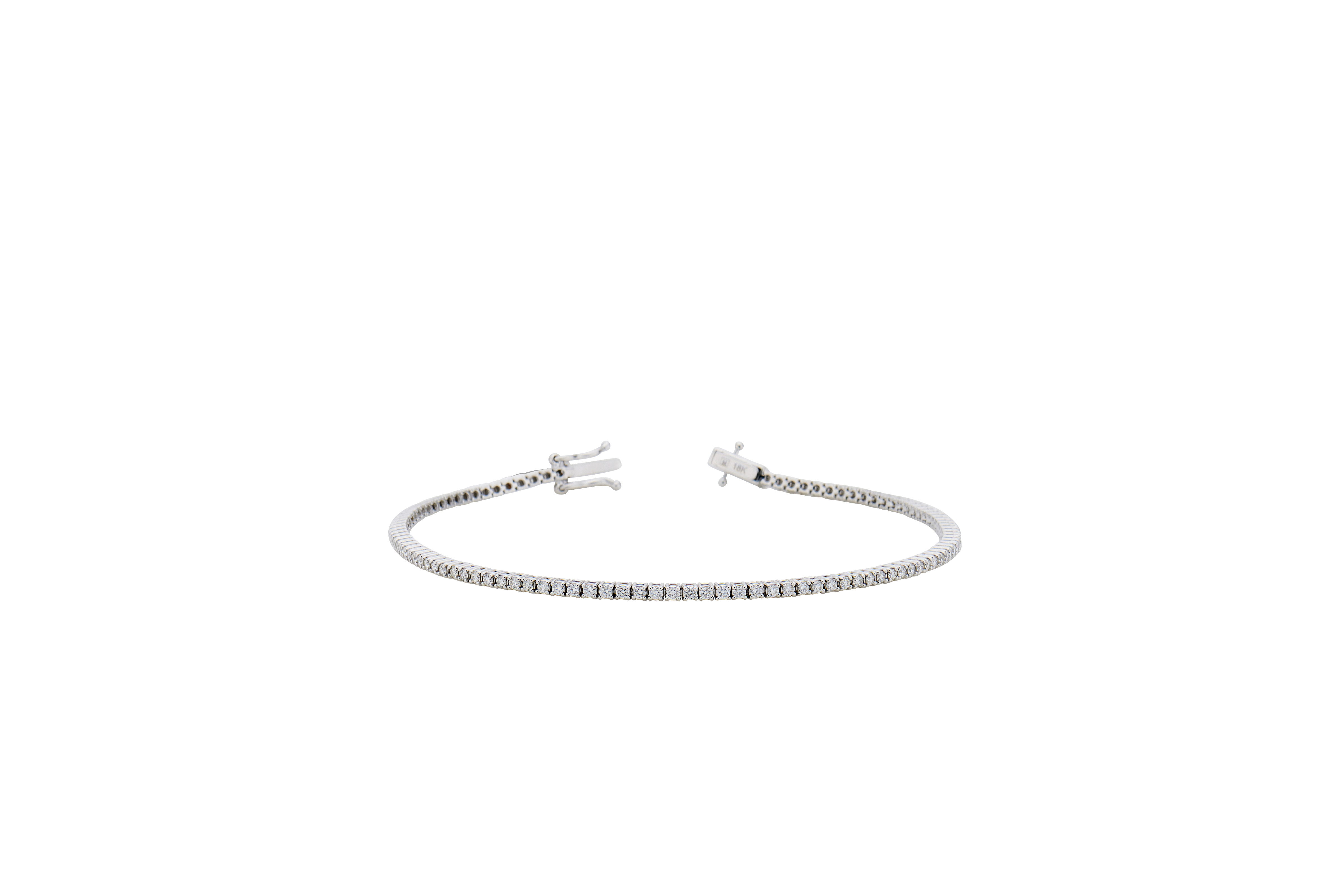 BT41314S – 1.3–1.4mm Full Tennis Bracelet 4-Claw