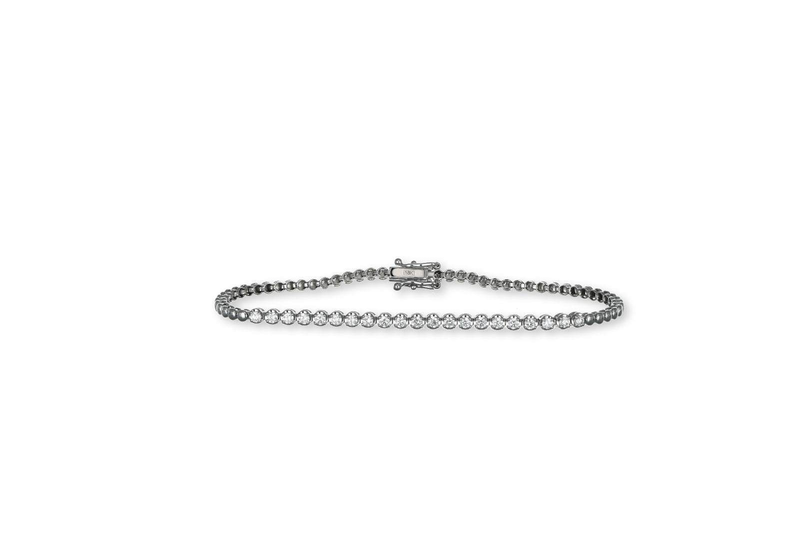 SAL Daily Bracelet 18K White Gold/Lab-Grown
