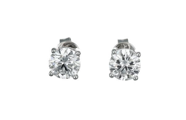 2.02ct (1.01ct Each) Lab-Grown Stud Earrings